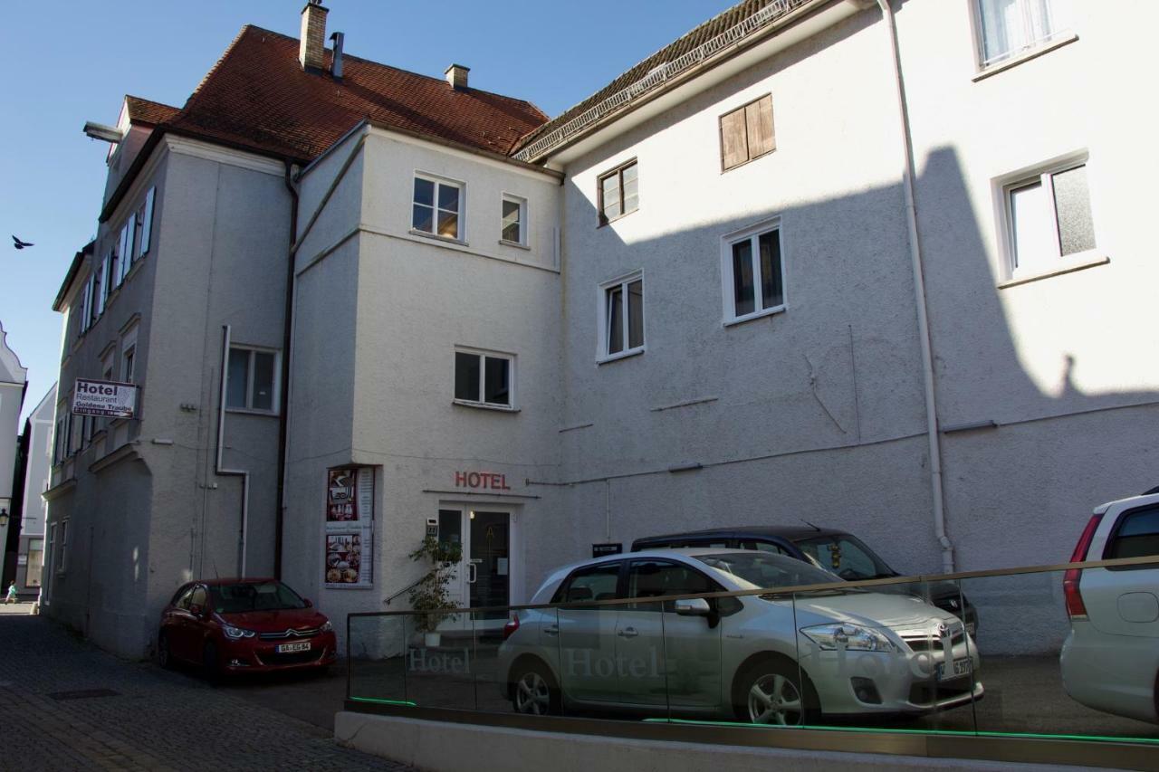 Hotel Restaurant Goldene Traube Günzburg Exterior foto