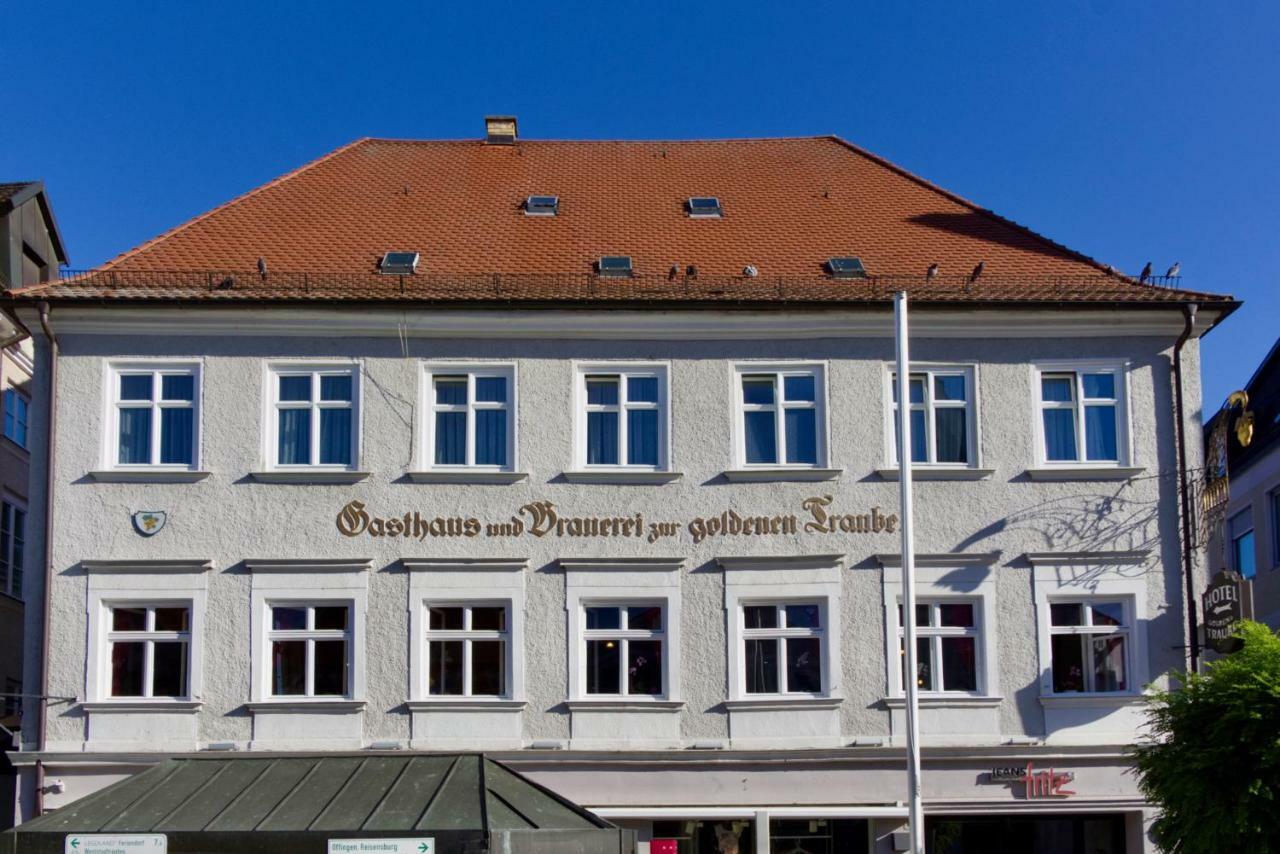 Hotel Restaurant Goldene Traube Günzburg Exterior foto