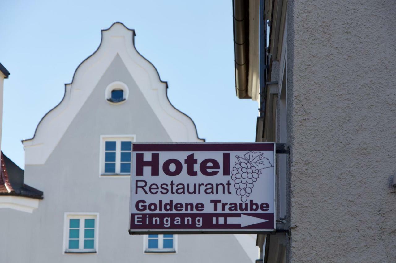 Hotel Restaurant Goldene Traube Günzburg Exterior foto